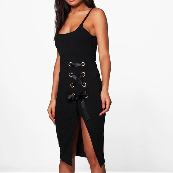 Dresses & Skirts - Midi dress ribbon detail